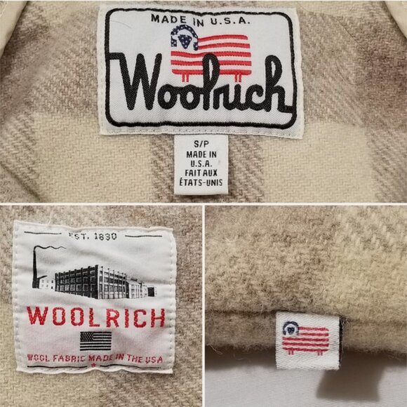 WOOLRICH Popover Hooded Poncho 5962E1M - Picture 7 of 10